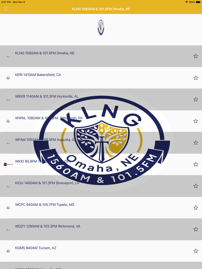 KLNG AM1560 and FM101.5 Radio