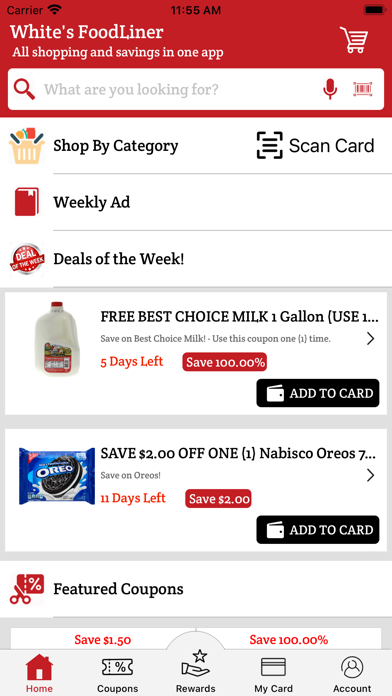 White's Foodliner Screenshot