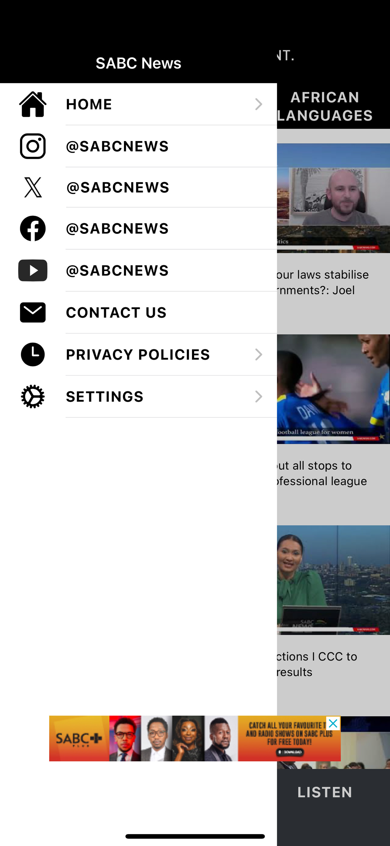 SABC News app