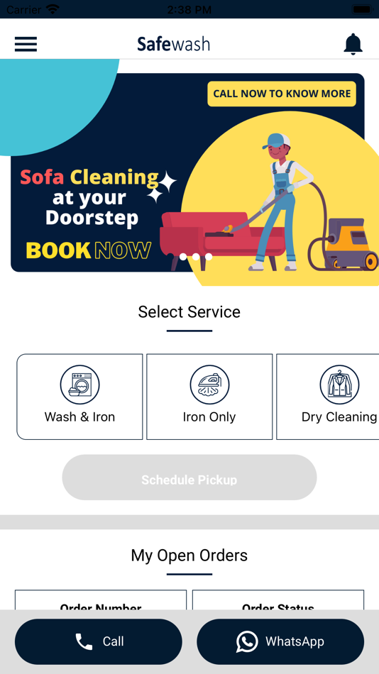 #1. Safewash Total Laundry (iOS) 由: DC WEB SERVICES PRIVATE LIMITED