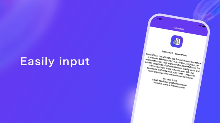 SolveItNow-Equation Calc