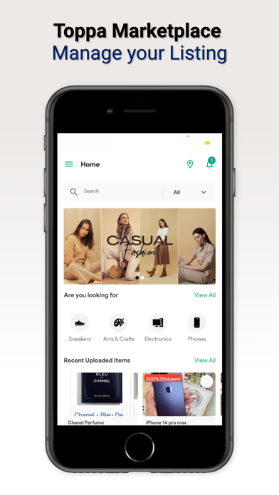 Toppa Marketplace:  Buy & Sell Screenshot