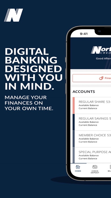 Northeast Credit Union Screenshot