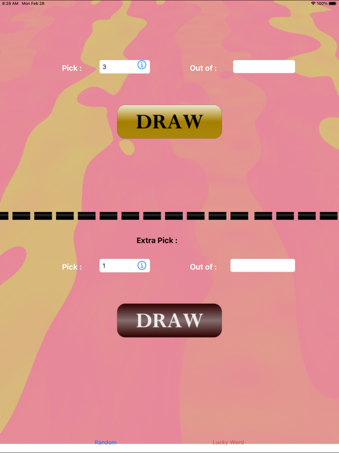 Lucky Lottery Numbers