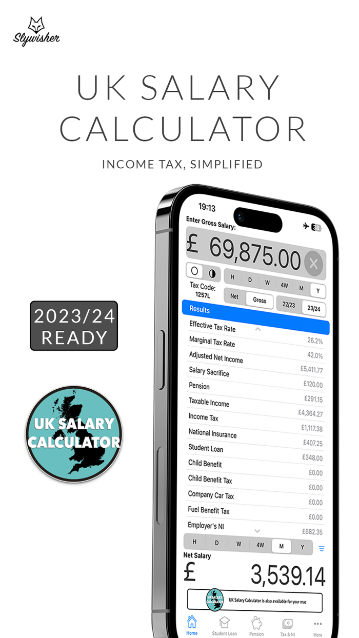 UK Salary Calculator 2023-24