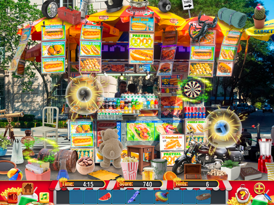 Screenshot #6 pour Hidden Objects Food Truck Time