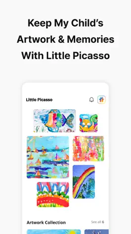 Game screenshot LittlePicasso - Kid's art wall mod apk