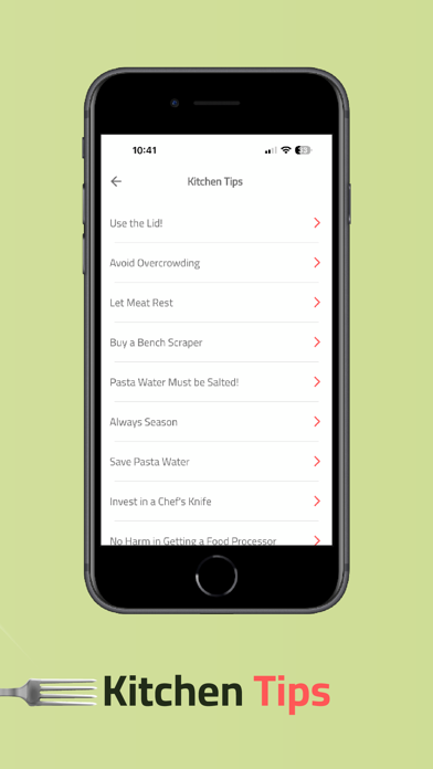 yufeed Healthy Meals & Recipes Screenshot