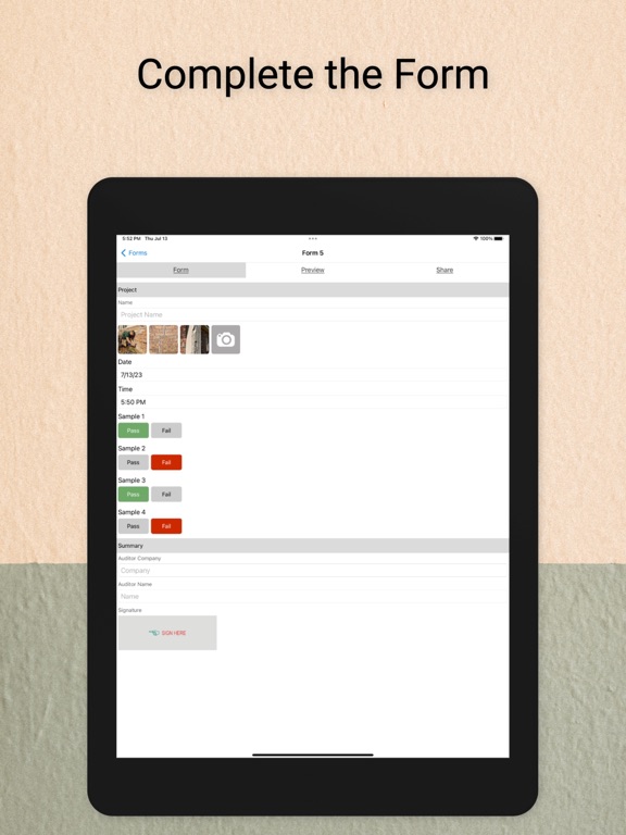 Screenshot #5 pour AF - Inspections & Compliance