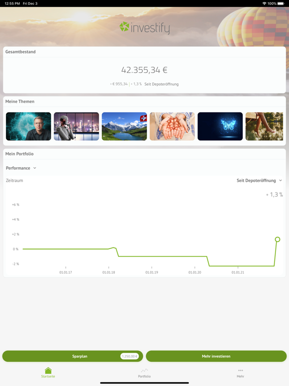 Screenshot #4 pour investify