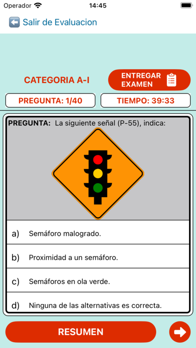 Simulacro Examen Peru 2025 Screenshot