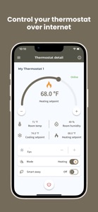 Campbell Crossing Thermostat screenshot #1 for iPhone