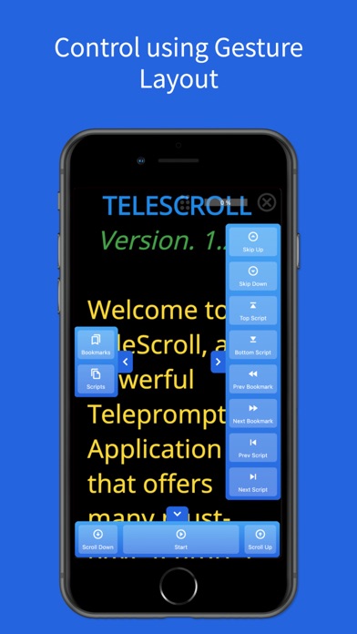 TeleScroll Remote Screenshot