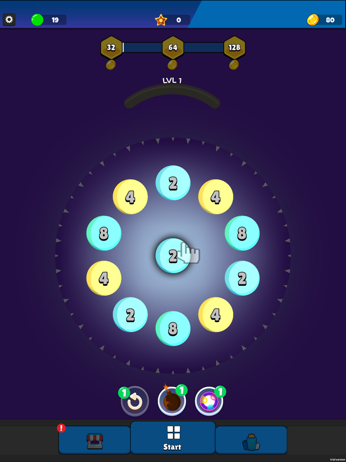 Round Merge 3D 2048 Quest