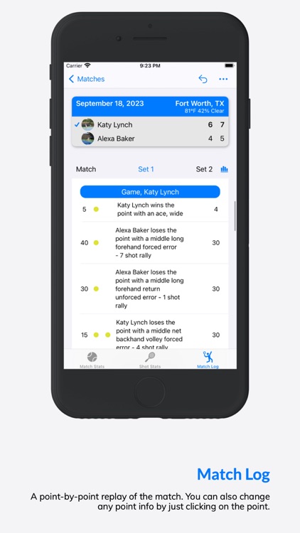 MatchTrack Tennis Score Keeper screenshot-5