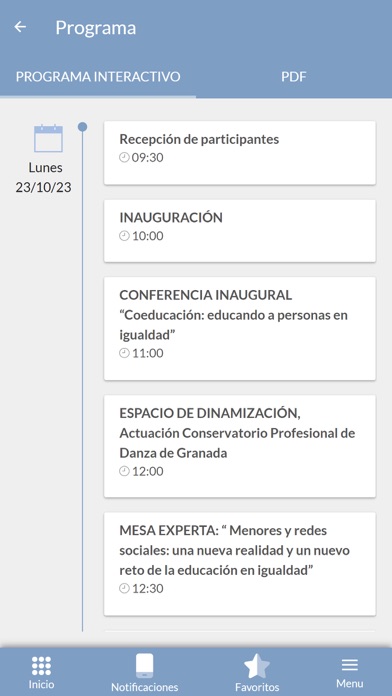 IVCongreso Andaluz Coeducación Screenshot