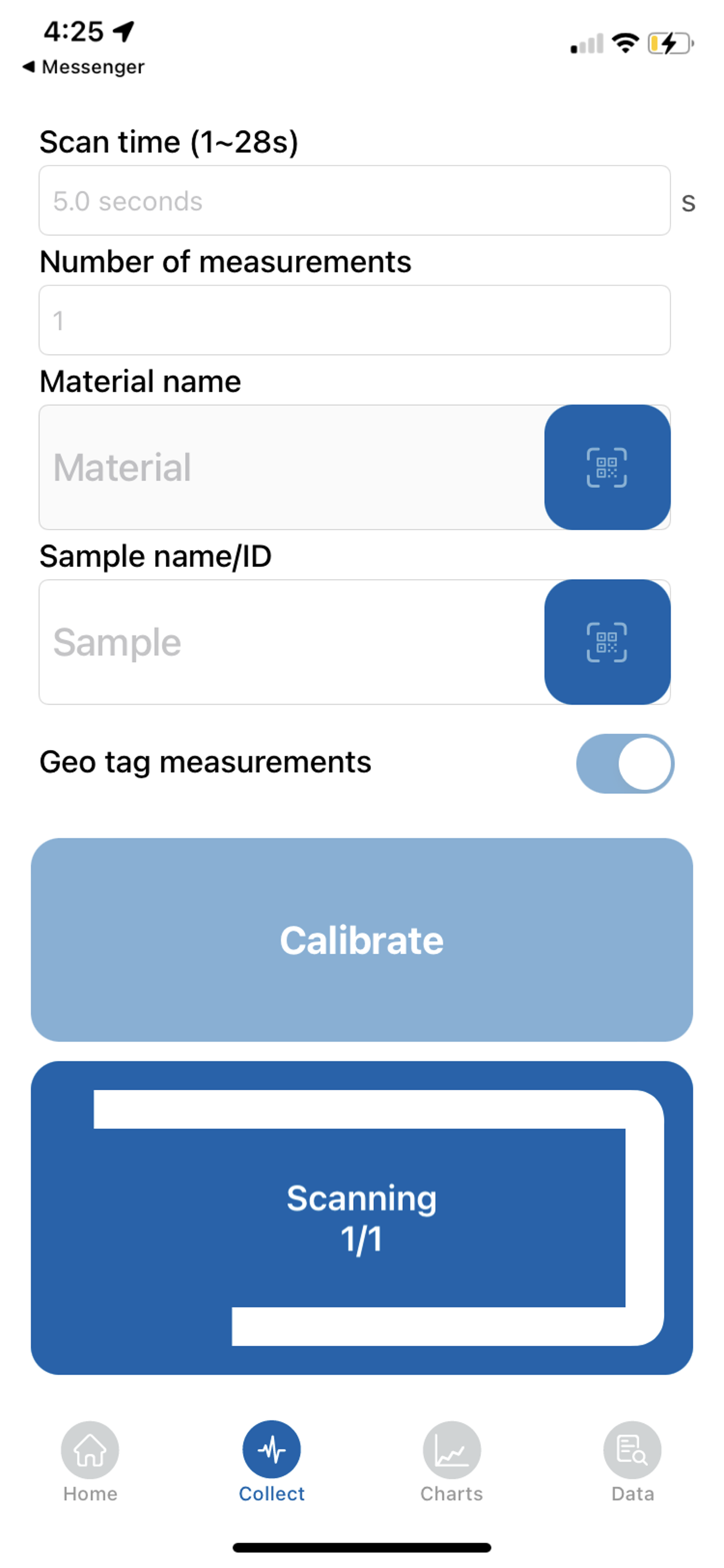 NeoSpectra Collect App