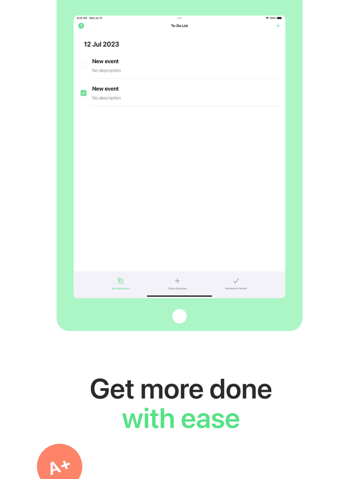 School Planner My Homework
