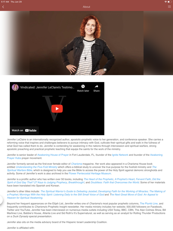 Screenshot #6 pour Jennifer LeClaire