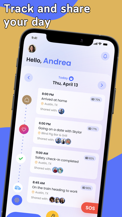 Artemizz: Track/Share Your Day Screenshot