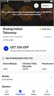 shabag indian takeaway cm2 7lj iphone screenshot 3
