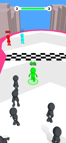 Game screenshot Crowded Race hack