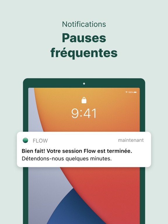 Screenshot #5 pour Flow - Minuteur Pomodoro