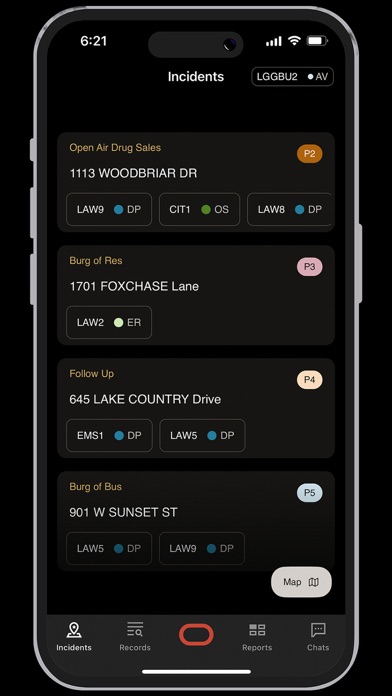 Oracle Public Safety Suite iPhone screenshot 6 - Business app