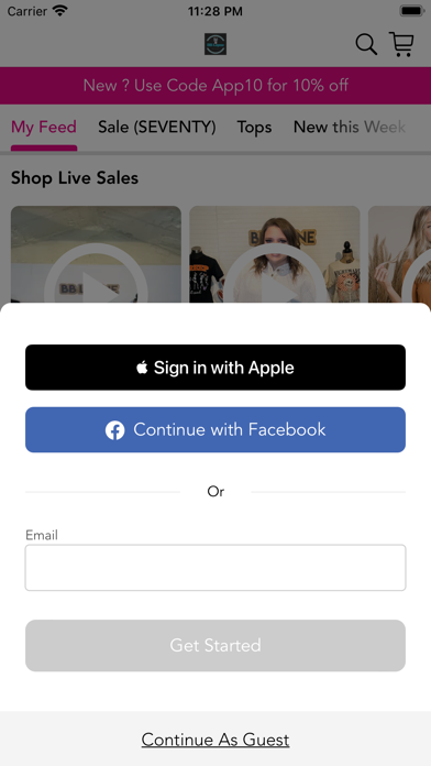 BB Layne Boutique Screenshot