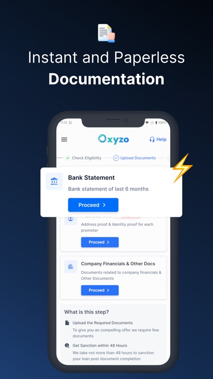 Oxyzo: Business Loan App