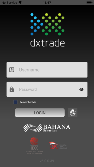 Bahana DXTrade Screenshot