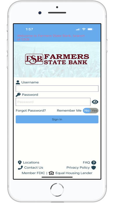 FSB Hillsboro i2Mobile Screenshot