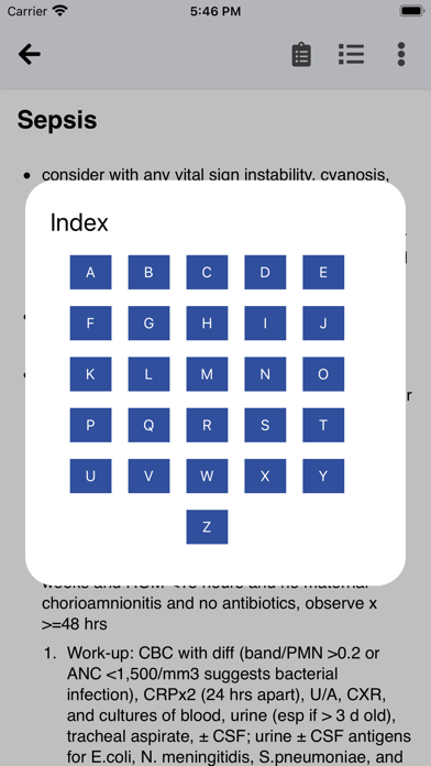 Newborn Primary Care Screenshot