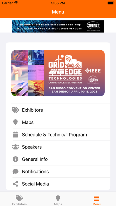 IEEE PES Grid Edge 2023 Screenshot