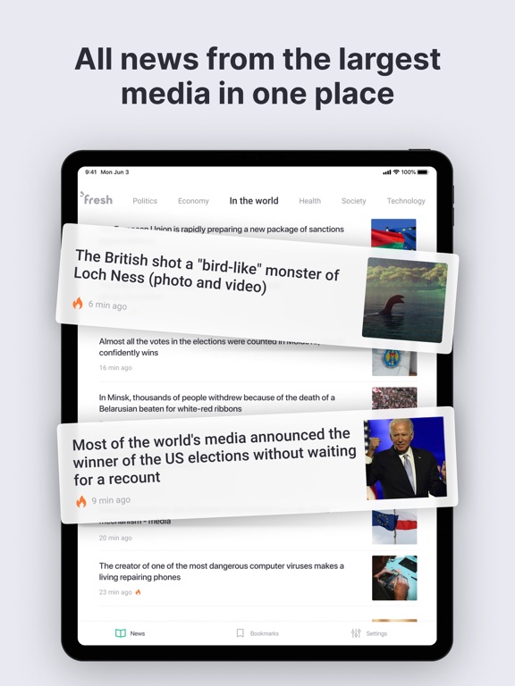 fresh－Breaking US & World News screenshot 3