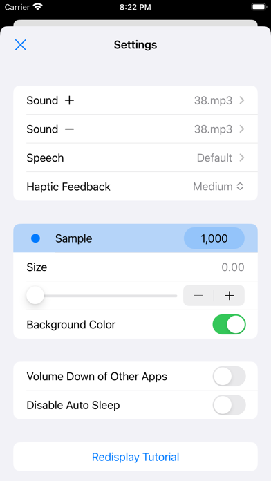 Multiple Counters - Count App Screenshot