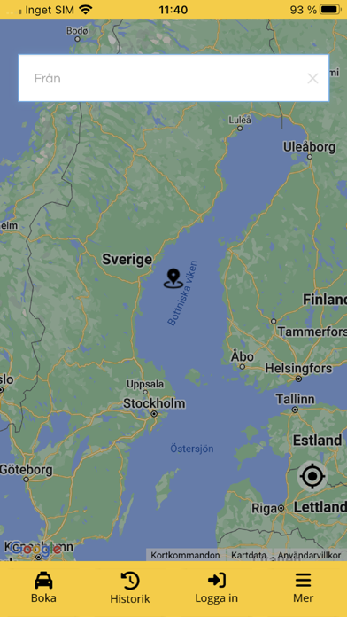 Gävle Taxi Screenshot