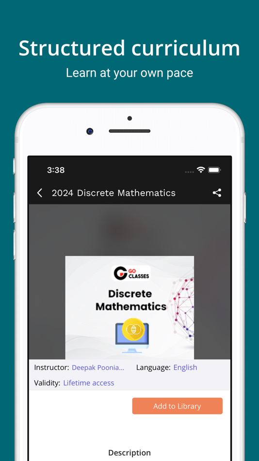 #3. GO Classes (iOS) 由: Sachin Mittal
