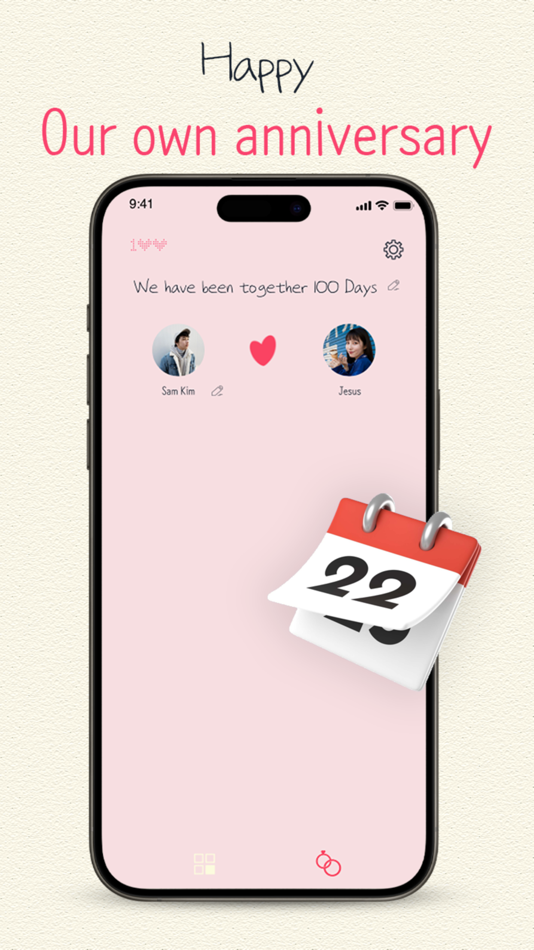 #5. 100List : Couple's bucket list (iOS) Με: Juyoon Yang