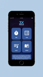3x focus - shift your mindset iphone screenshot 1