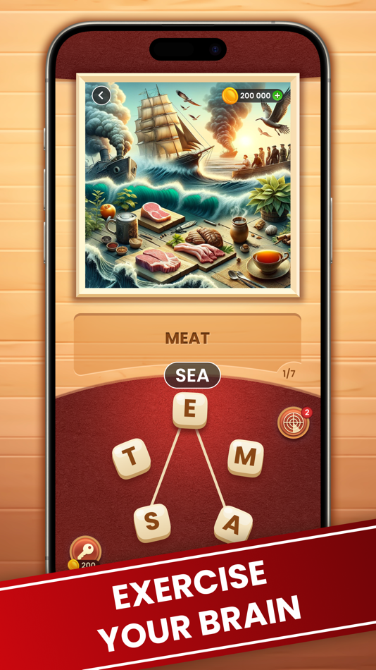 #5. WittyWow - Word Puzzle Games (iOS) Podle: PLAYCIDITY