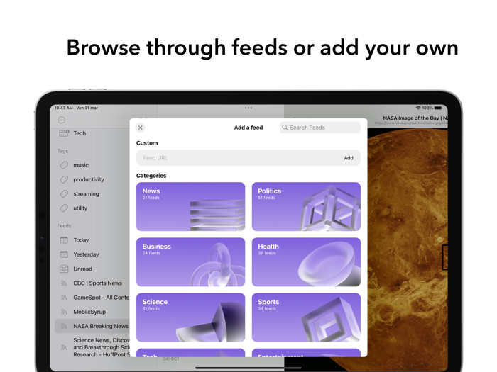 Linkboard - Bookmarks and RSS