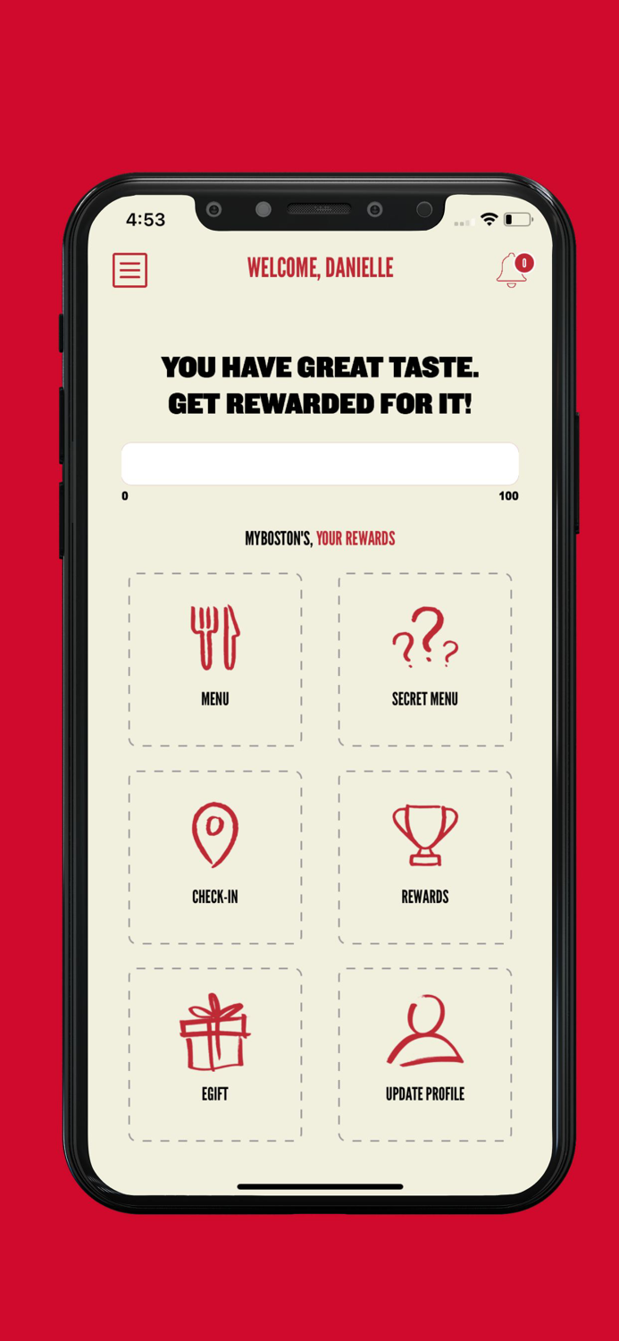 Bostons Pizza Rewards