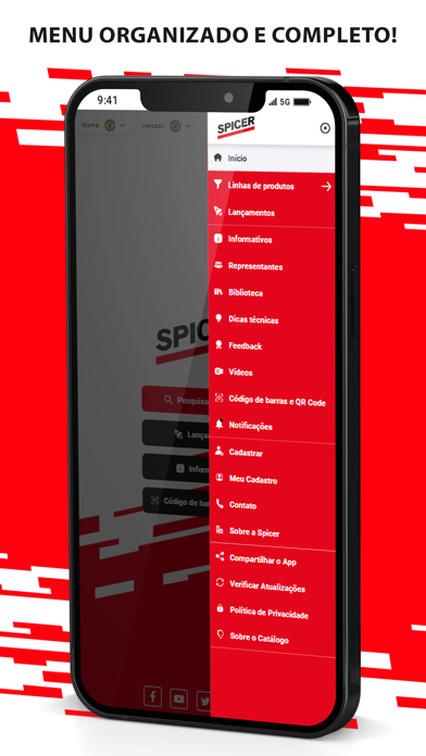 Spicer Catalogo Brasil Screenshot