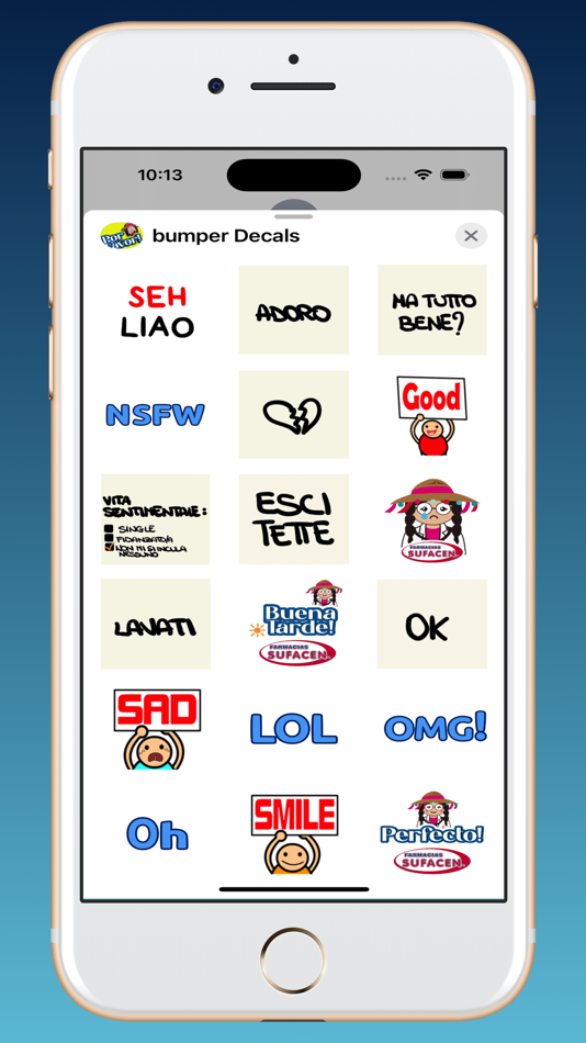 #4. bumper Auto Decals Message (iOS) 由: Dalila Oussama
