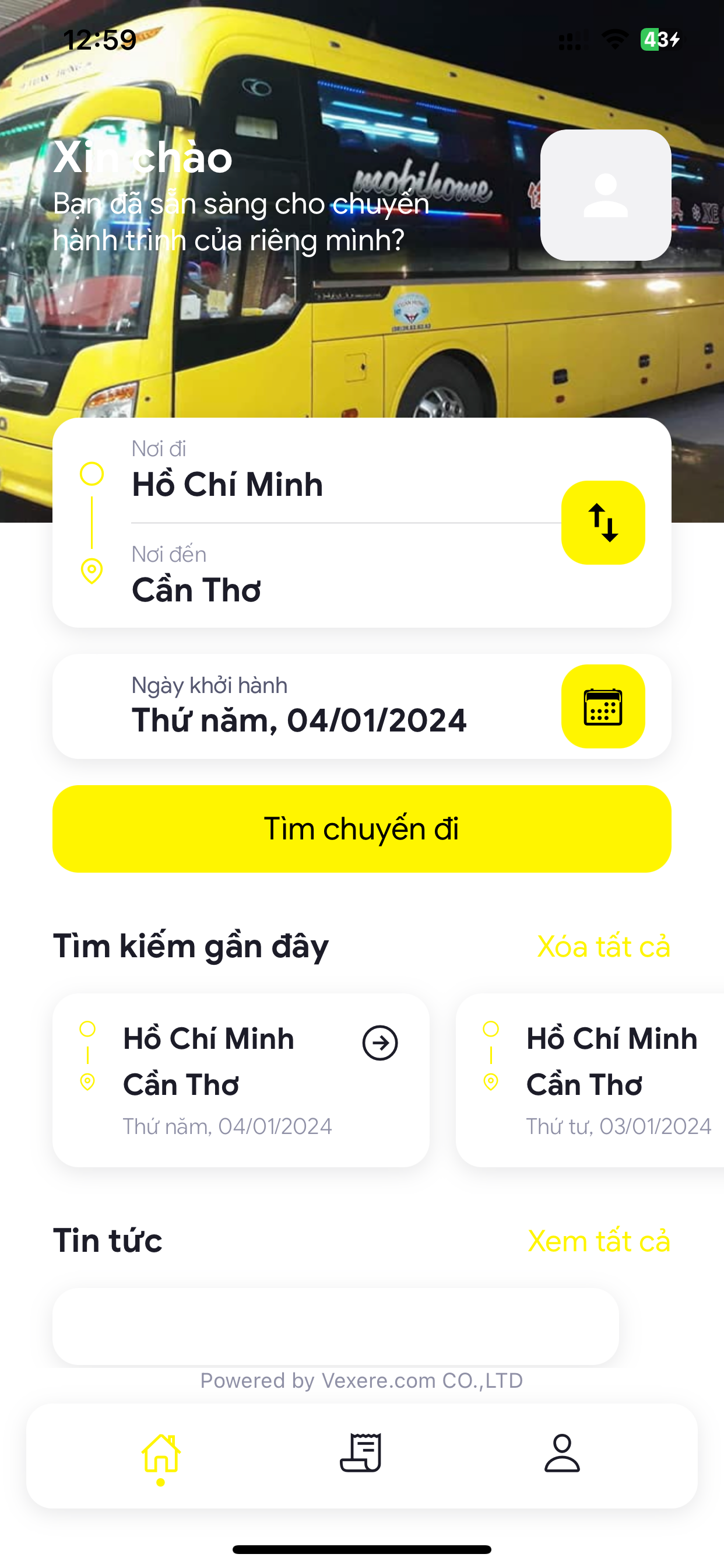 Xe khách Tuấn Hưng