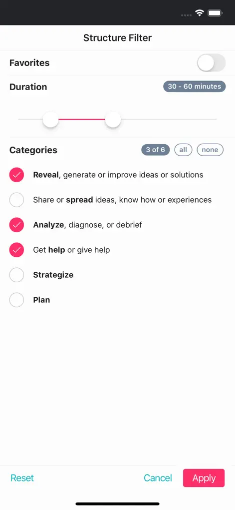 Liberating Structures - Productivity App | MWM