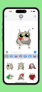 Nice Owl Stickers screenshot #5 for iPhone