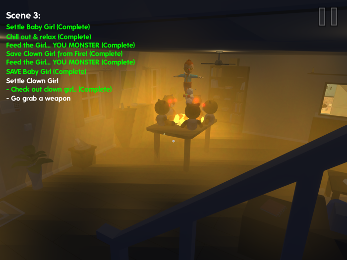 Baby Kids In Scary House 2