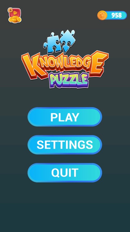 Knowledge Puzzle Quiz Game